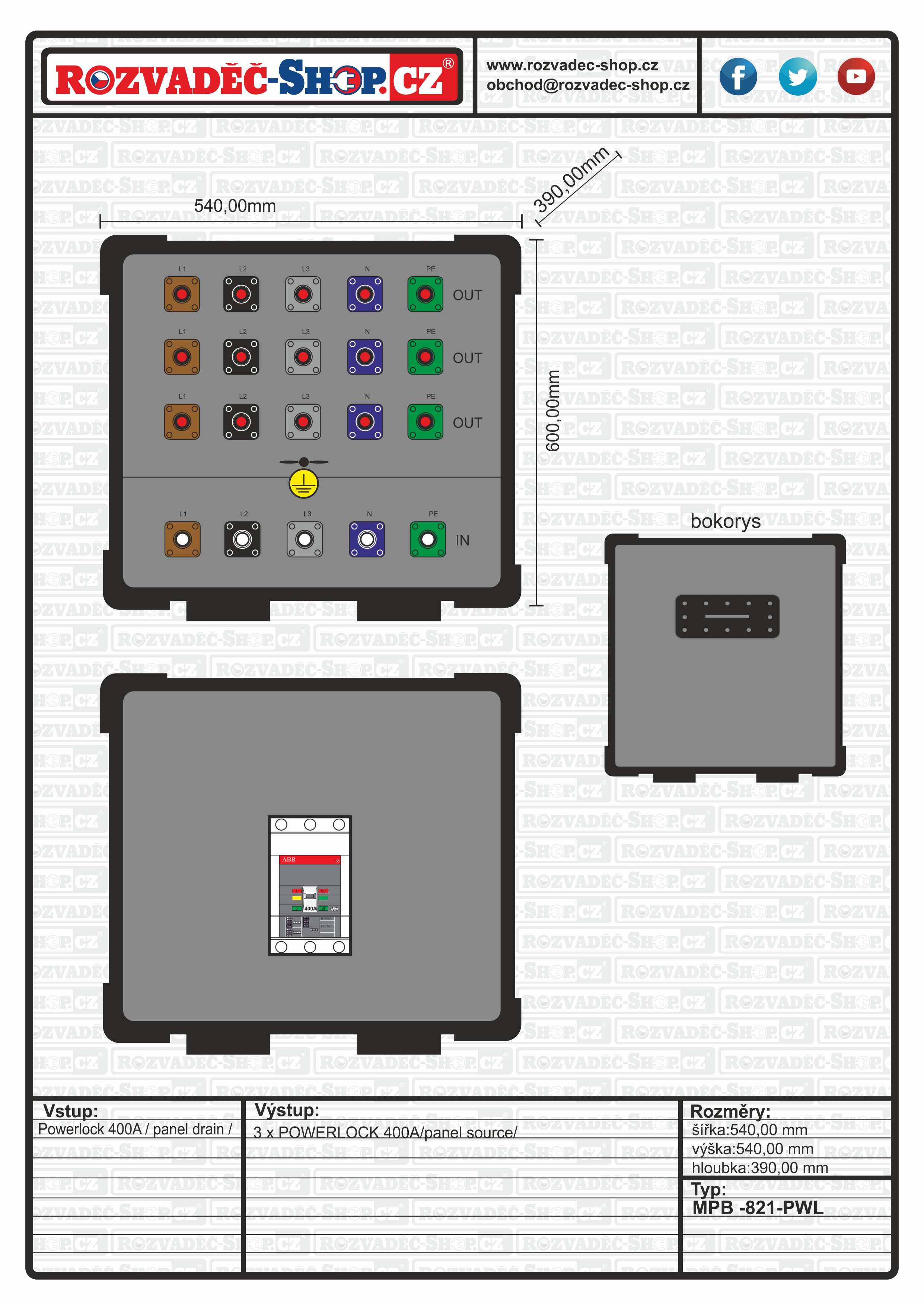 MPB-822-PWL F